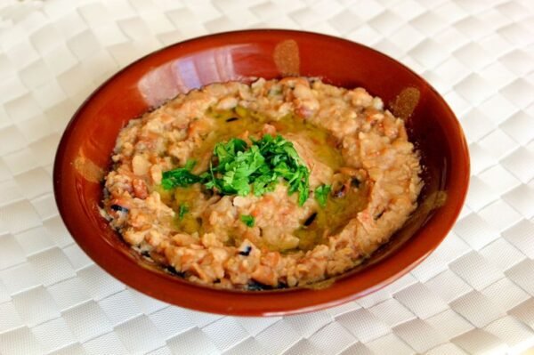 Egyptian seasoned fava beans